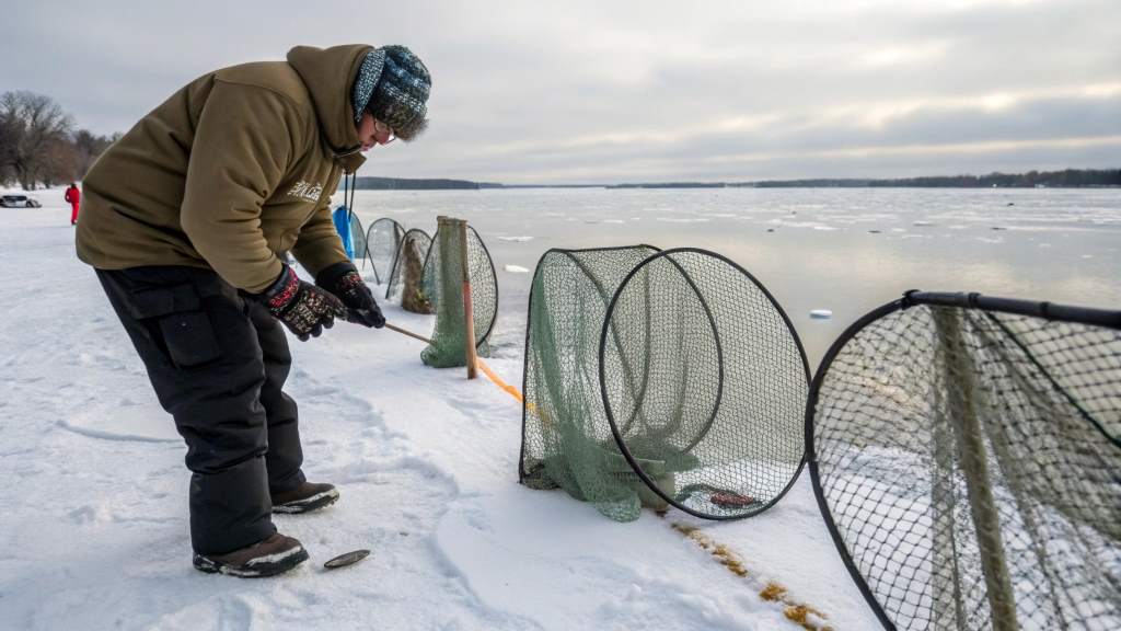 Types of Ice Fishing Nets