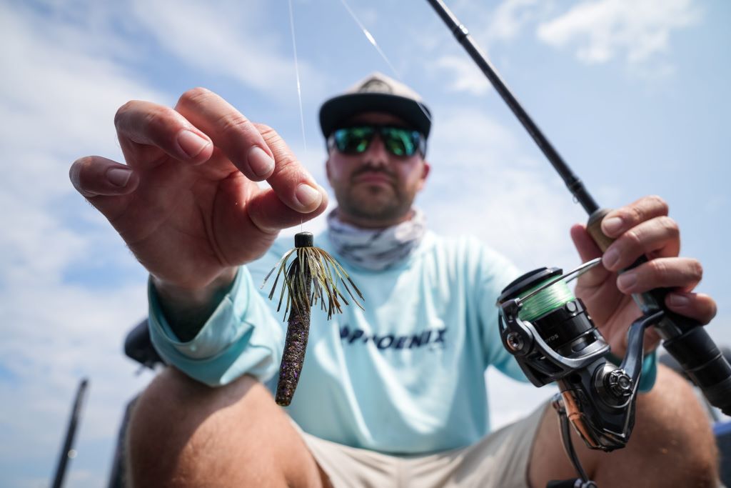 Close-up of the best Canadian fishing jigs, highlighting design, quality, and variety for anglers