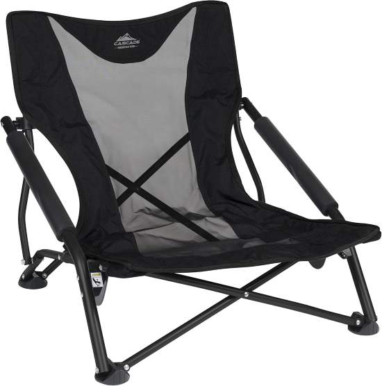Cascade Mountain Tech Compact Low Profile Outdoor Camp Chair