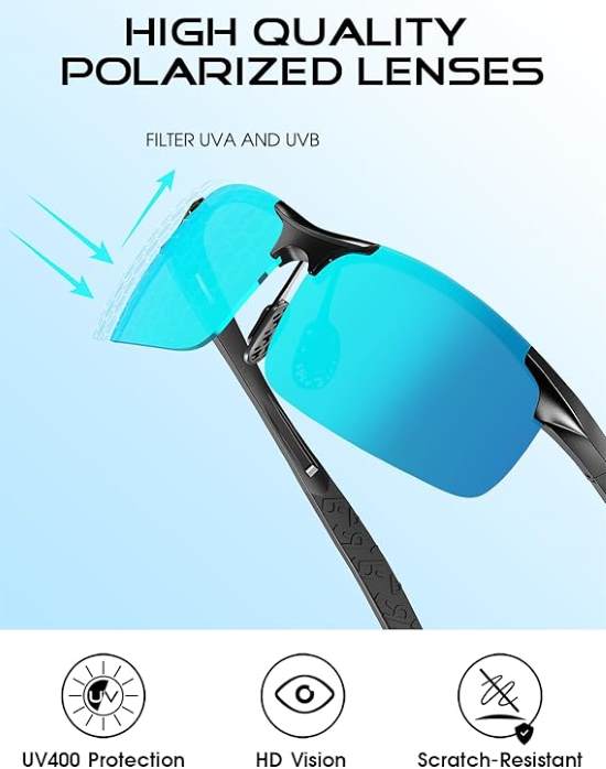 ATTCL Fashion Driving Polarized Sunglasses