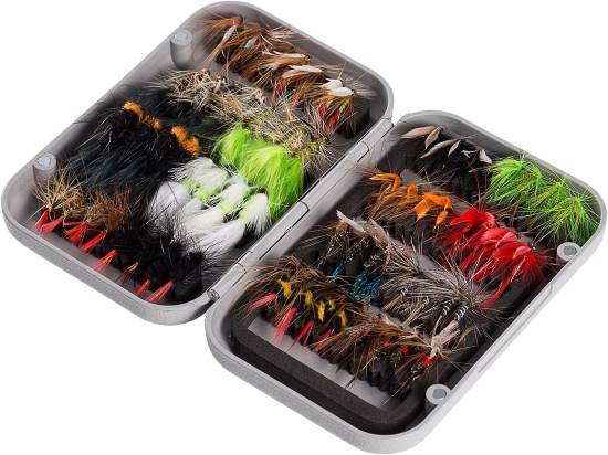 Bassdash Fly Fishing Flies Assortment Kit
