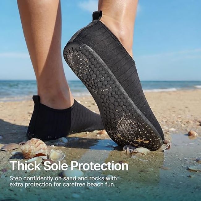 ATHMILE water shoes for men and women quick-dry aqua socks for beach, swimming, yoga and outdoor activities