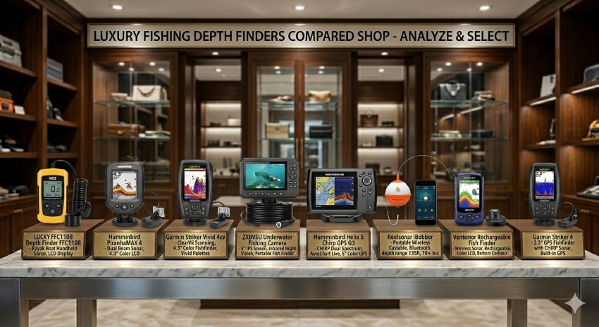 Best affordable fish finders in Louisiana compared with depth finders and sonar devices to evaluate value and performance