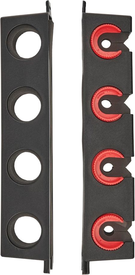 Berkley Twist Lock fishing rod rack with soft foam grip pads designed to securely store 4 fishing rods