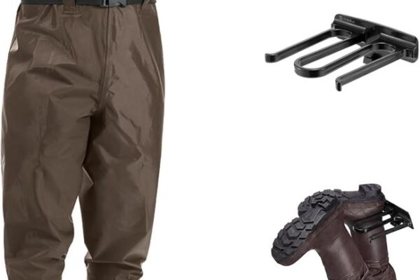 FISHINGSIR waterproof fishing waders with bootfoot design in Pennsylvania