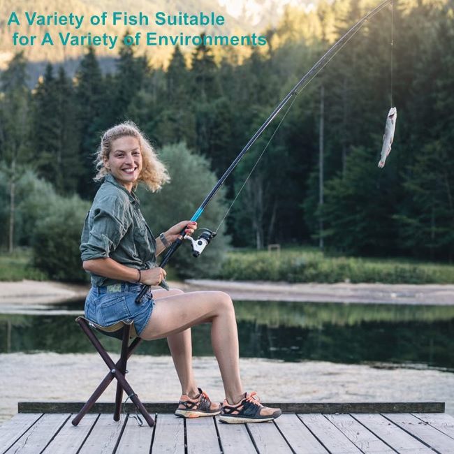 Affordable OstWony fishing hooks with sharp high-carbon steel construction