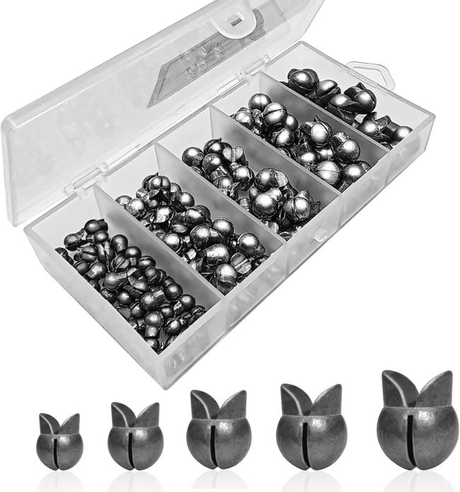 SANWEAL round fishing sinkers 120PCS and 200PCS set for anglers in Hawaii