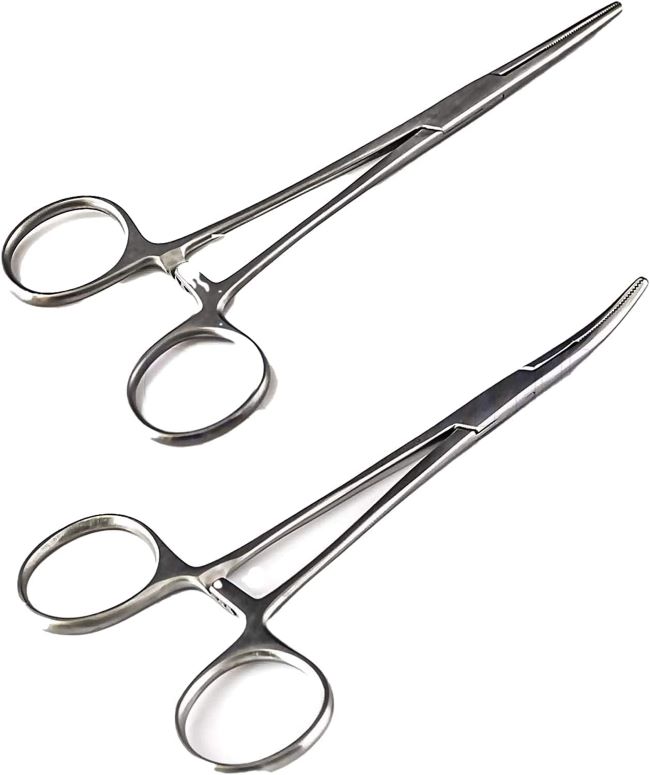 SURGICAL ONLINE stainless steel fishing forceps set for hook removal in Virginia