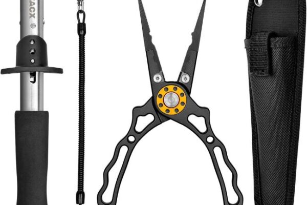 ZACX Fish Lip Gripper Pliers with hook remover and split ring tool in Wisconsin