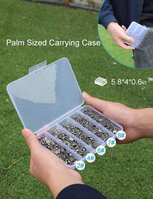 Affordable Beoccudo swivels for freshwater and saltwater fishing