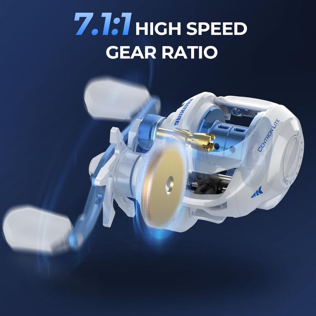 KastKing Centron Lite spinning reel and fishing rod setup for freshwater anglers
