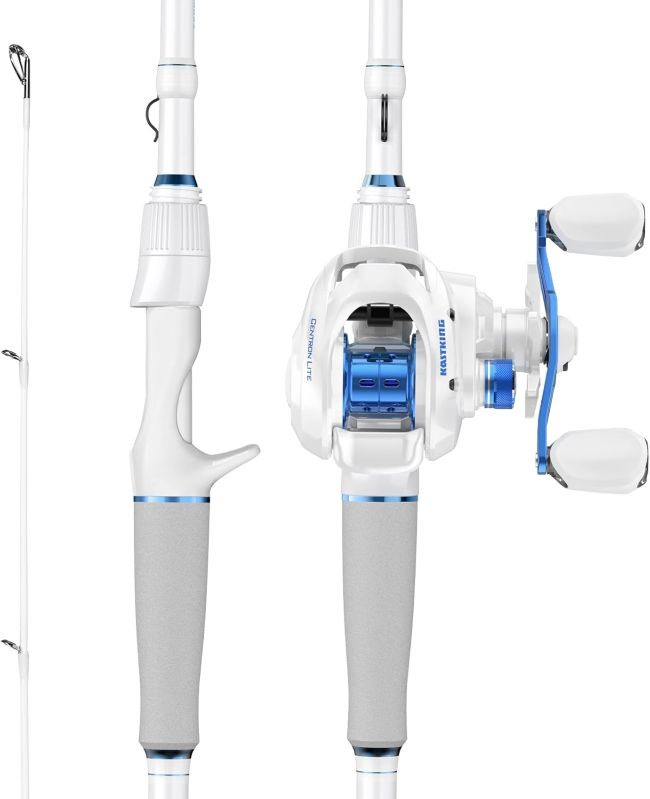 KastKing Centron Lite Fishing Rod and Reel Combo with lightweight design