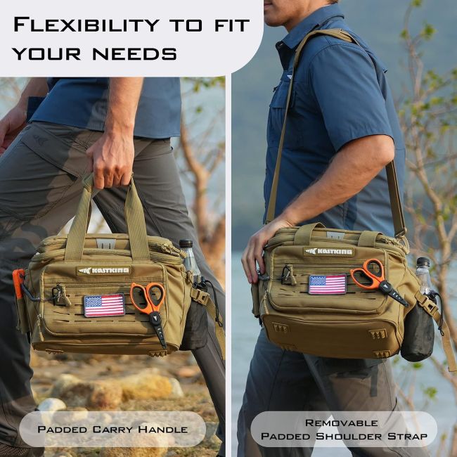KastKing KarryAll tackle bag designed for organized fishing equipment storage