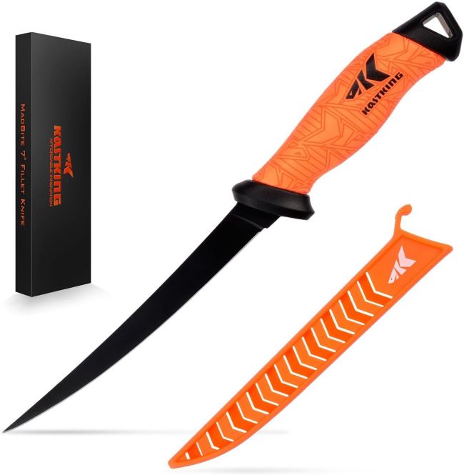 KastKing Speed Demon Pro Fillet Knife with G4116 German steel blade