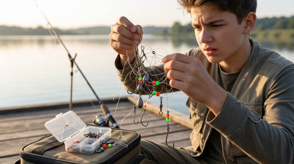 Plusinno fishing kit with organized tackle box for beginners