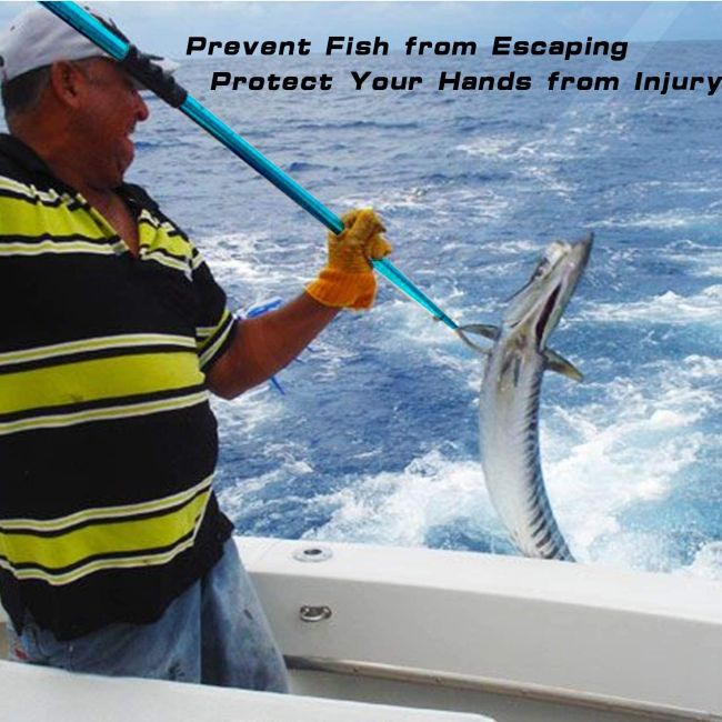 Lightweight SANLIKE telescopic gaff for anglers