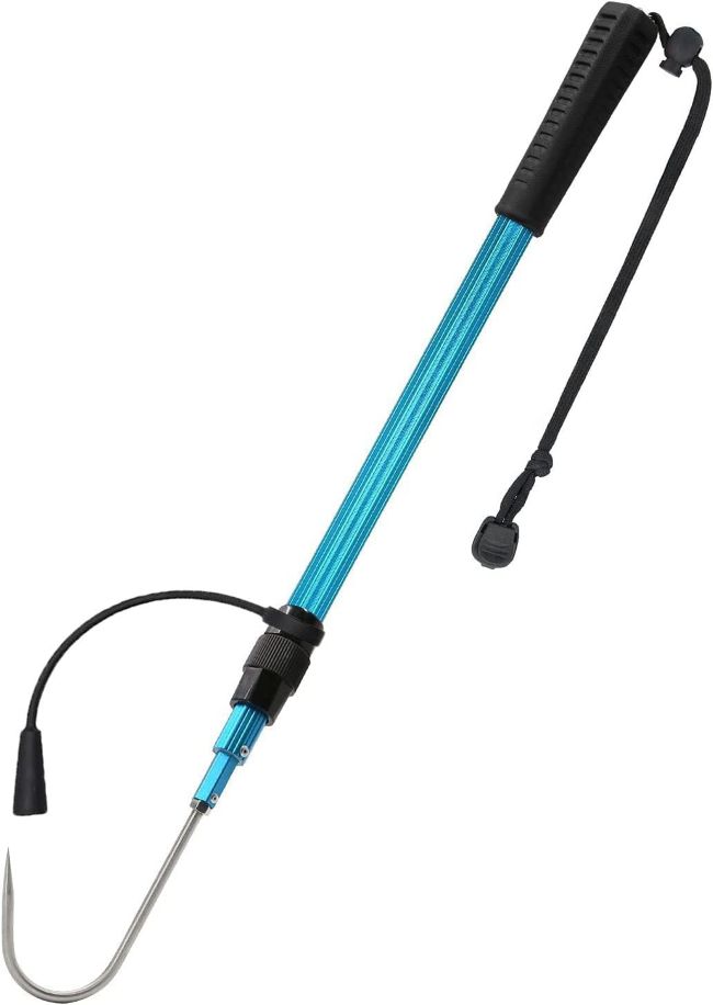 SANLIKE Telescopic Fishing Gaff for saltwater fishing