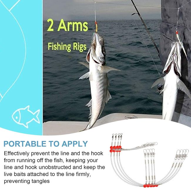 YOTO fishing leader wire for saltwater anglers in Michigan