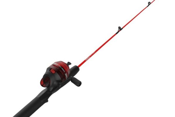 Zebco Dock Demon Spincast Combo with compact rod and spincast reel
