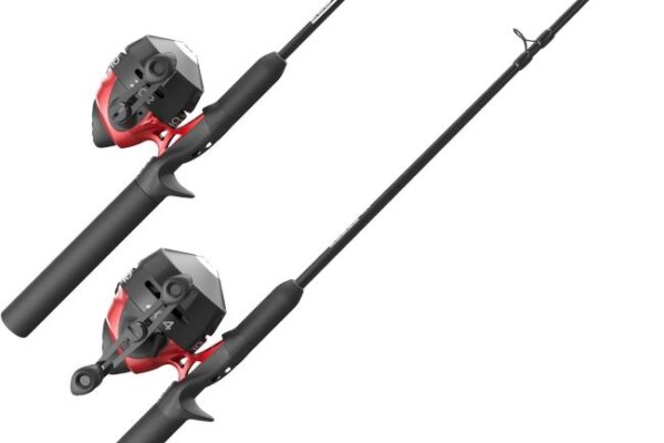 Zebco Spincast Rod and Reel Combo with pre-spooled fishing line