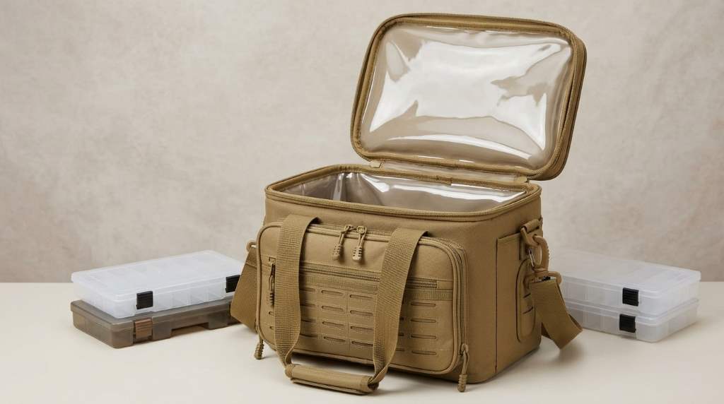 KastKing Karryall tackle bag organized with fishing gear