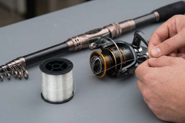 Plusinno fishing rod reel combo assembled for beginner fishing