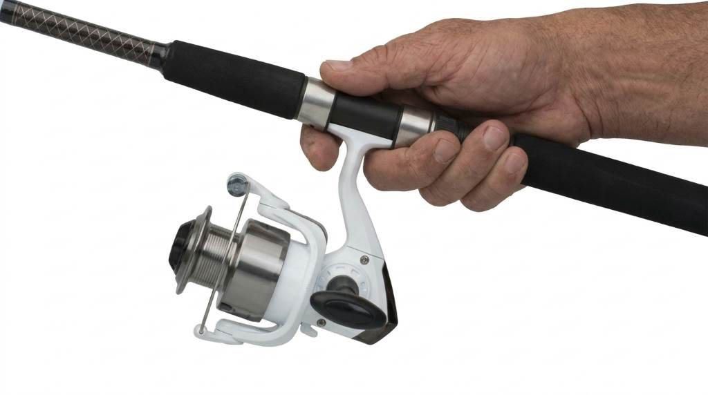 Ugly Stik 7 foot catfish rod and reel setup for freshwater fishing