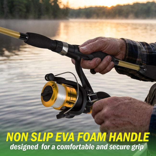 Wakeman Strike Series fishing combo for freshwater fishing